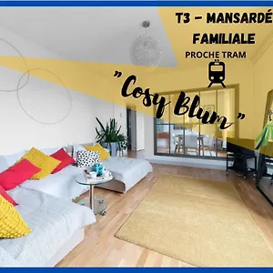  Appartement ⟬cosy Blum 63⟭ Et Accueillant ⁕mansarde⁕